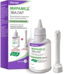 Мирамед Эвалар, раствор для местного и наружного применения 0.01% 50 мл 1 шт флакон в комплекте с насадкой вагинальной