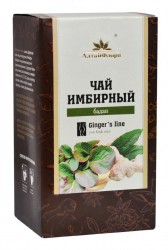 Чай имбирный, 1.5 г 20 шт Алтайфлора с баданом