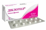 Диклотол, таблетки покрытые оболочкой 100 мг 30 шт